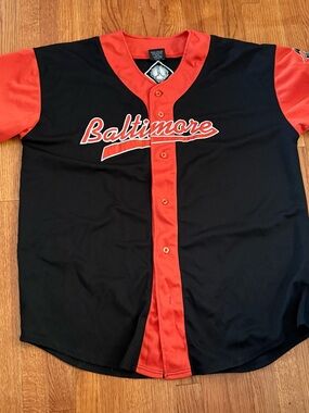 Vintage Baltimore Orioles Baseball Jersey Size XXXL 3XL - Rare HTF
